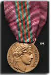 Medaille voor Oorlogsvrijwilligers, 1940-1945